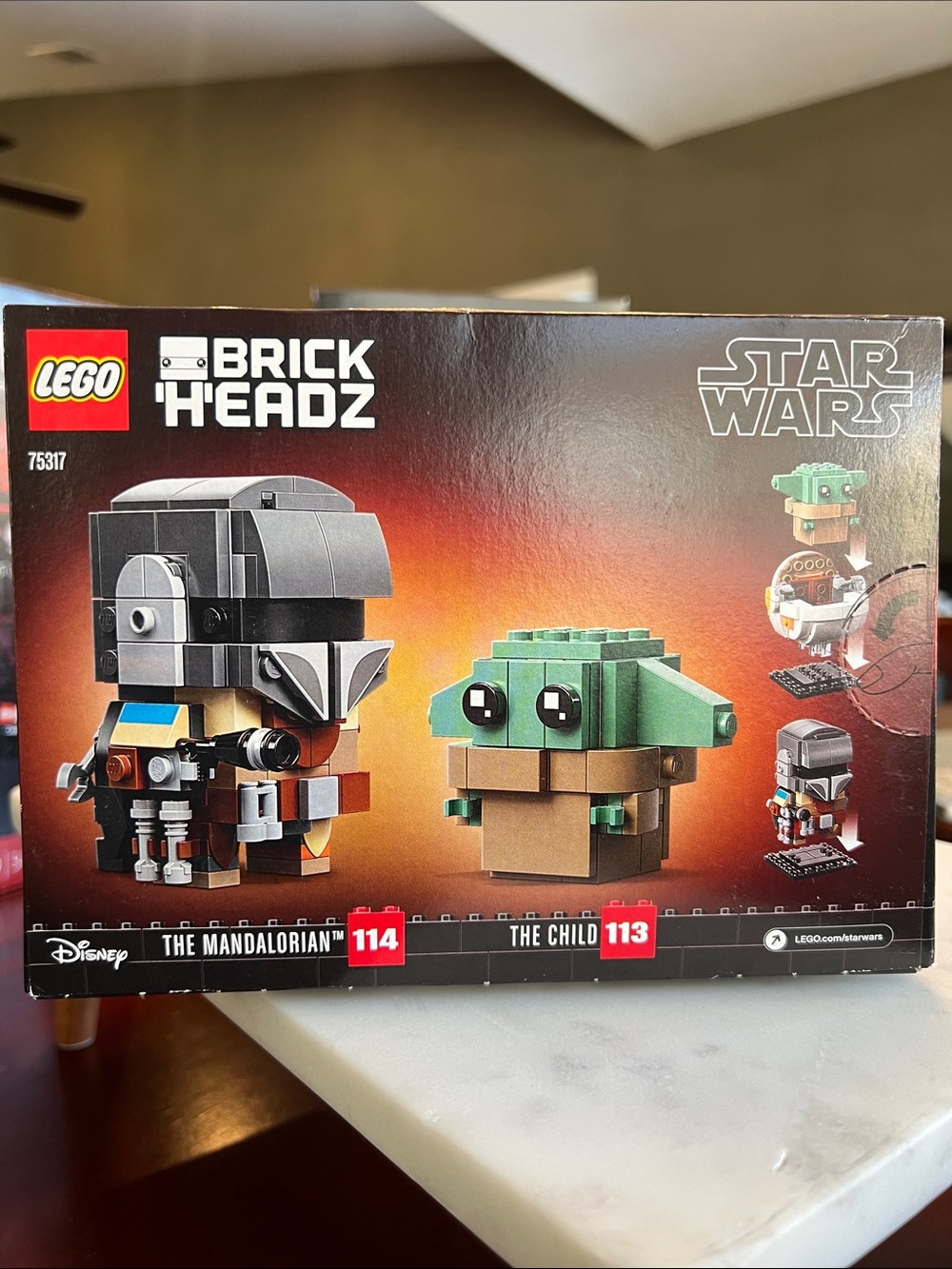 Lego BrickHeadz Star Wars Mandalorian (Gray/Green/Brown)